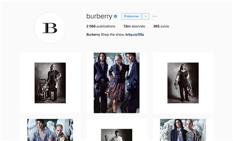 burberry ing|burberry instagram page.